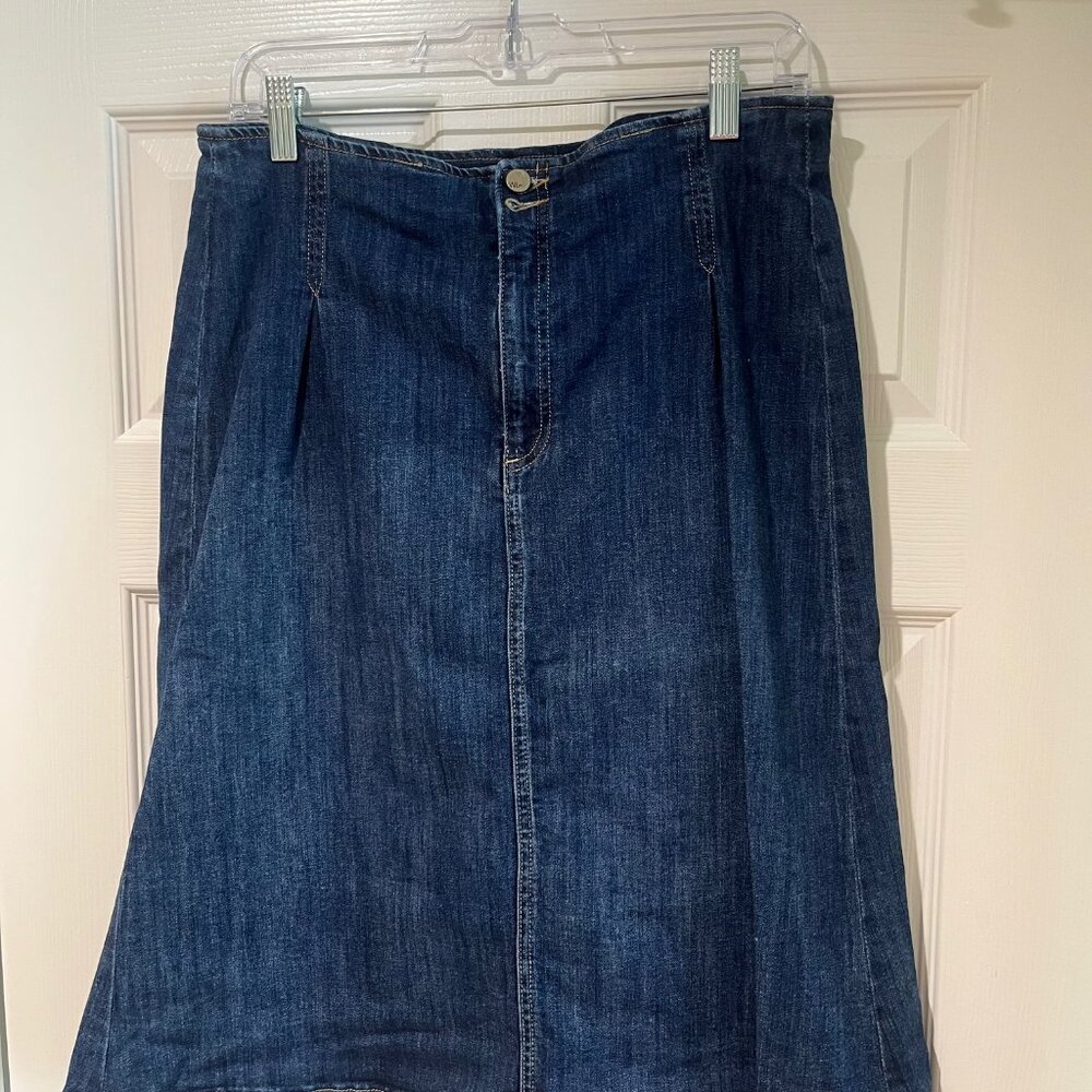 Wash Lab Denim Skirt